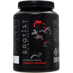 Капсулы для мужчин Erotist Complex For Man, 120 капсул 