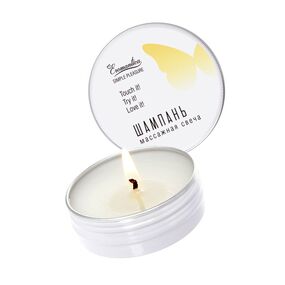 Массажная свеча Eromantica «Шампань», 30 мл 