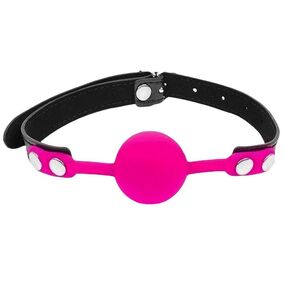 Кляп силиконовый Pink, 4,2 см, Цвет: Розовый 