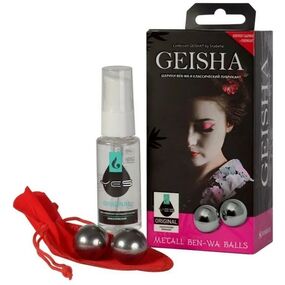 Вагинальные металлические шарики Geisha, 42,2 г 