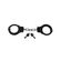 Наручники Designer Metal Handcuffs Black, Цвет: Чёрный (2)