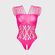 Боди-сетка с доступом "BS035", S/M/L, Размер: S/M/L, Цвет: Розовый (4)