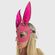 Маска «Зайка» с мягкими вставками розовый, Цвет: Розовый (2)