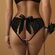 Трусики с доступом и бантом сзади, S/M, Размер: S/M, Цвет: Чёрный (2)