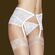 Пояс и трусики белые"CR-3618", L/XL, Размер: L/XL, Цвет: Белый 