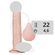 Фаллоимитатор с эякуляцией 11", Цвет: Телесный 