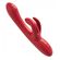 Инновационный вибратор кролик Trio Bliss, красный 