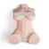 Мастурбатор мини-торс с вибрацией и функцией всасывания, 42 см 