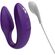 Уценка. Вибромассажёр для пар We-Vibe Sync NEW (Синк Нью) фиолетовый (3)