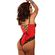 Боди "La Luna teddy Red", S/M - секс-шоп Incognito Боди "La Luna teddy Red", S/M (2)