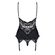 Корсаж и трусики "810-COR-1" Black, L/XL, Размер: L/XL, Цвет: Чёрный (4)