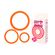 Набор эрекционных колец оrange, 3 шт, Цвет: Оранжевый (2)