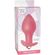 Анальная вибровтулка Bulb Pink, Цвет: Розовый (3)