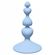 Анальная пробка Sweetheart Plug Blue, Цвет: Голубой 