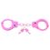 Наручники металлические Designer Cuffs pink, Цвет: Розовый (2)