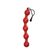 Анальные бусы Erotic Balls Red - секс-шоп Incognito Анальные бусы Erotic Balls Red