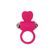 Эрекционное кольцо с стимуляцией клитора, Цвет: Розовый 