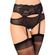 Трусики-пояс c высокой посадкой "Marianne", M/L, Размер: M/L, Цвет: Чёрный 
