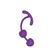 Вагинальные шарики Sweet Toys Cherry Violet, Цвет: Фиолетовый - секс-шоп Incognito Вагинальные шарики Sweet Toys Cherry Violet, Цвет: Фиолетовый