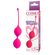 Вагинальные шарики Cosmo Pink, 55 г - секс-шоп Incognito Вагинальные шарики Cosmo Pink, 55 г (2)