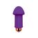 Вибропуля мини Mushroom Violet, Цвет: Фиолетовый - секс-шоп Incognito Вибропуля мини Mushroom Violet, Цвет: Фиолетовый