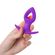 Анальная вибровтулка Sweet Toys Heart Violet, Цвет: Фиолетовый - секс-шоп Incognito Анальная вибровтулка Sweet Toys Heart Violet, Цвет: Фиолетовый (2)