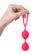 Вагинальные шарики Cosmo Pink, 60 г, Цвет: Розовый (2)