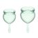 Набор менструальных чаш Feel Good Menstrual Cup Light Green 