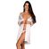 Пеньюар "Edelina" White, XL, Размер: XL, Цвет: Белый - секс-шоп Incognito Пеньюар "Edelina" White, XL, Размер: XL, Цвет: Белый