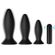 Набор анальных пробок с вибропулей ROAR RCT с пультом (2)