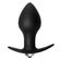 Анальная вибровтулка Bulb Anal Plug Black, Цвет: Чёрный 