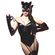 Боди «Кошечка», L, Размер: L, Цвет: Чёрный - секс-шоп Incognito Боди «Кошечка», L, Размер: L, Цвет: Чёрный