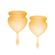 Набор менструальных чаш Feel Good Menstrual Cup Orange 