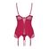 Корсаж и трусики красный "Rosalyne", S/M (4)