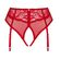Трусики-пояс для чулок "Dagmarie", XS/S, Размер: XS/S, Цвет: Красный (4)
