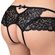 Трусики с доступом "Felicity", XS/S, Размер: XS/S, Цвет: Чёрный 