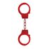 Наручники металлические red, Цвет: Красный 