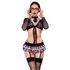 Костюм «Сексуальная выпускница», S/M, Размер: S/M, Цвет: Чёрный/Красный 