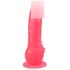 Фаллоимитатор гелевый на присоске №210900, Цвет: Розовый 
