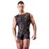 Боди кружевное Men's Body Lace, XL, Размер: XL, Цвет: Чёрный 